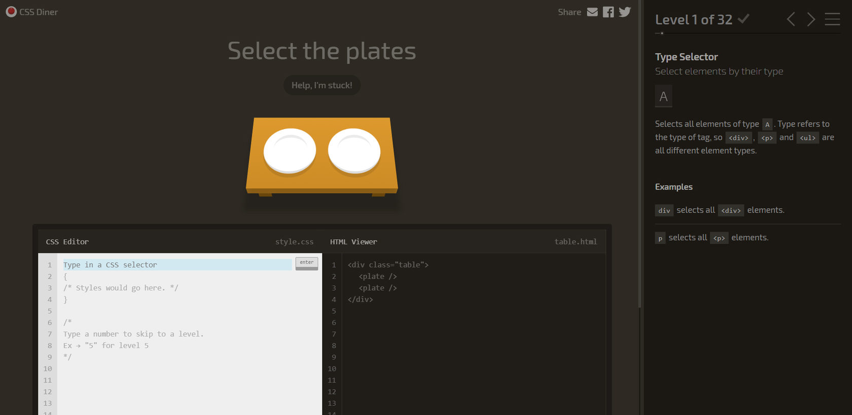 css diner
