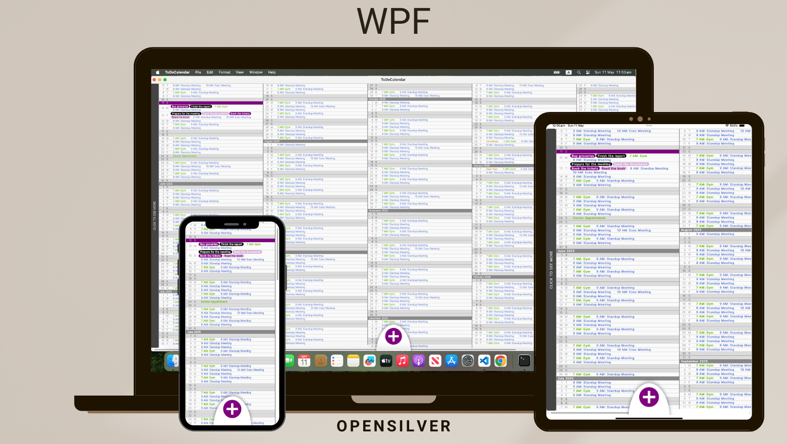 WPF приложения на Android, iPhone, iPad, Mac и Windows
